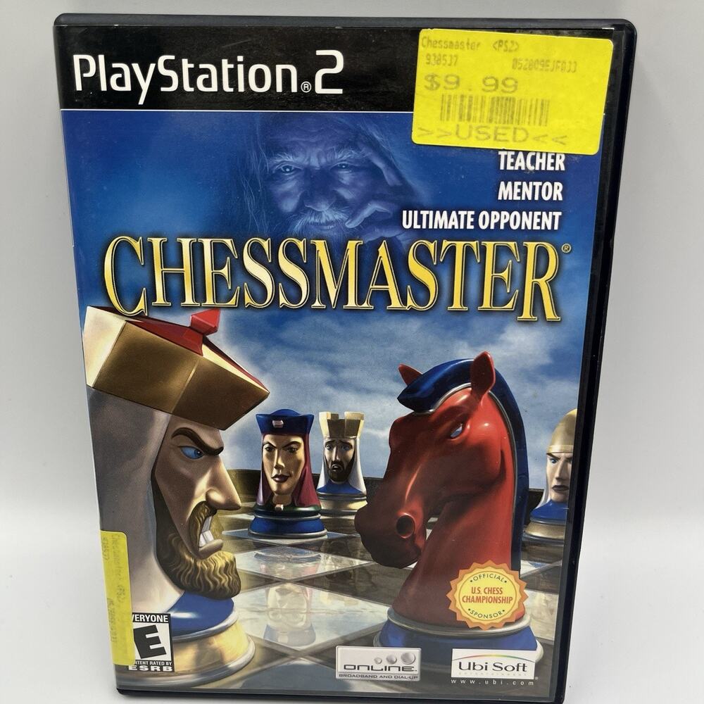 Chessmaster (Sony Playstation 2, 2003) Complete Tested